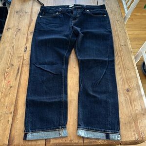 COPY - Uniqlo Ines de la Fressange selvage edge denim, size 28” waist.